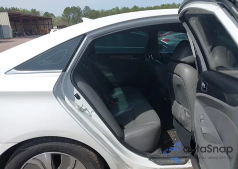 2013 Hyundai Sonata Hybrid Limited z USA, uszkodzony, nr VIN KMHEC4A45DA095186